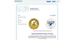 Desktop Screenshot of bepackleader.com